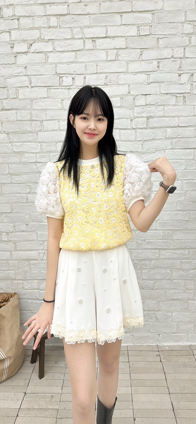 YARD直郵韓國代購㊣女裝新款休閑25春夏推薦人氣襯衫蕾絲衫YARD襯衫/蕾絲衫