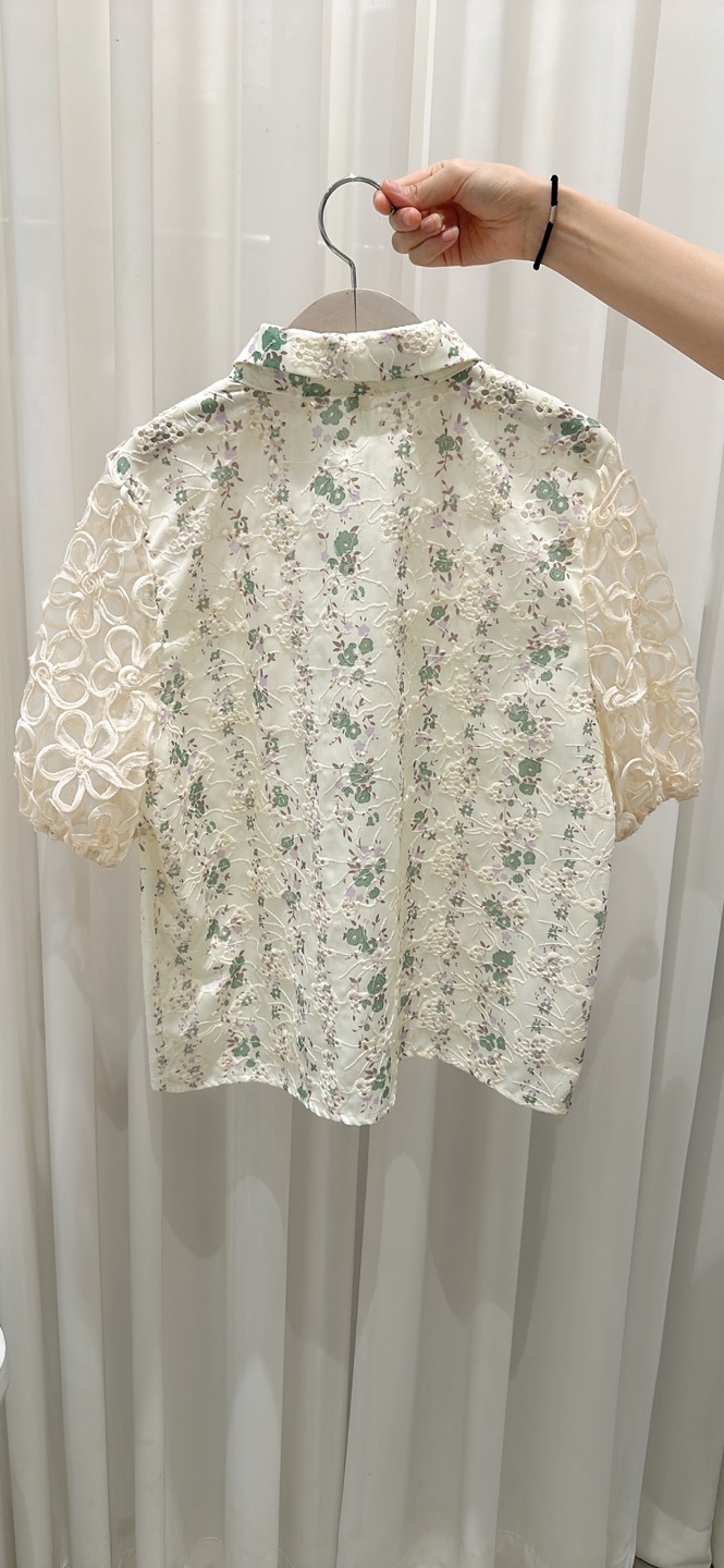 YARD直郵韓國代購㊣女裝新品熱賣休閑25春夏人氣襯衫蕾絲衫YARD襯衫/蕾絲衫