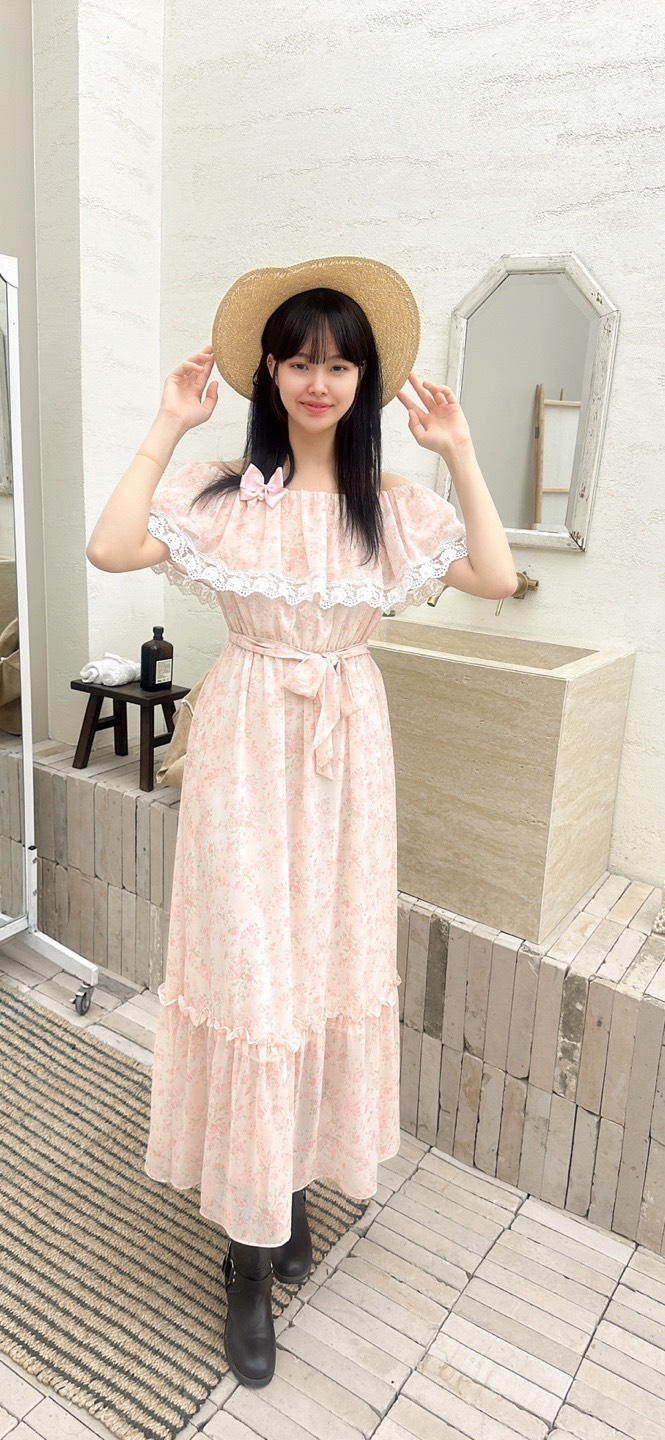 YARD韓國直郵㊣東大門實拍女裝新款休閑時尚連衣裙包含腰帶YARD連衣裙