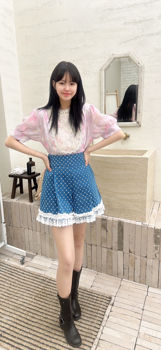 YARD韓國㊣直郵東大門代購女裝新品休閑人氣時尚襯衫蕾絲衫YARD襯衫/蕾絲衫