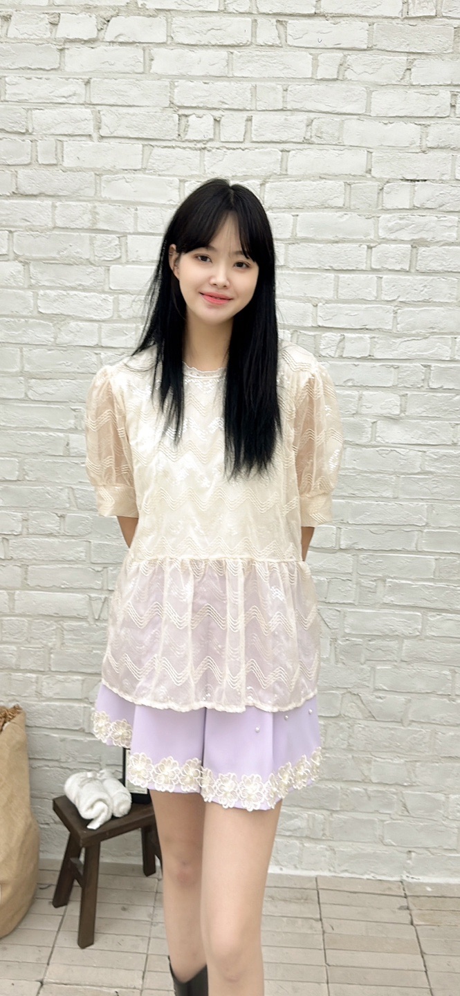 YARD韓國直郵㊣東大門實拍女裝新品25春夏休閑熱賣襯衫蕾絲衫YARD襯衫/蕾絲衫