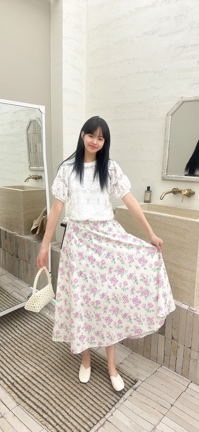 YARD直郵韓國代購㊣女裝新款人氣熱賣時尚推薦25春夏休閑長裙YARD長裙