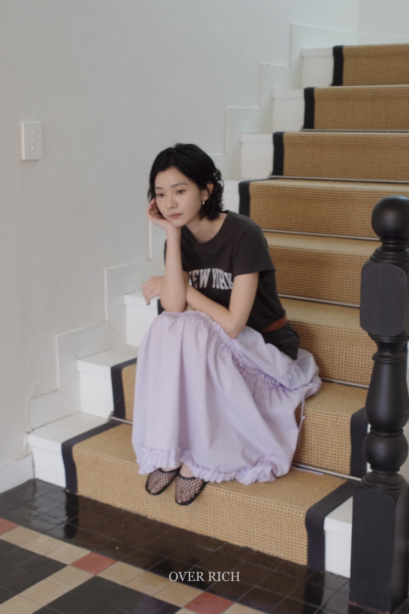 OVER RICH韓國直郵㊣東大門實拍女裝新款25春夏熱賣推薦T恤OVER RICHT恤