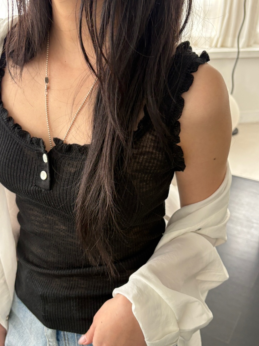 Verbena韓國㊣直郵東大門代購女裝新款時尚人氣熱賣吊帶背心Verbena吊帶/背心