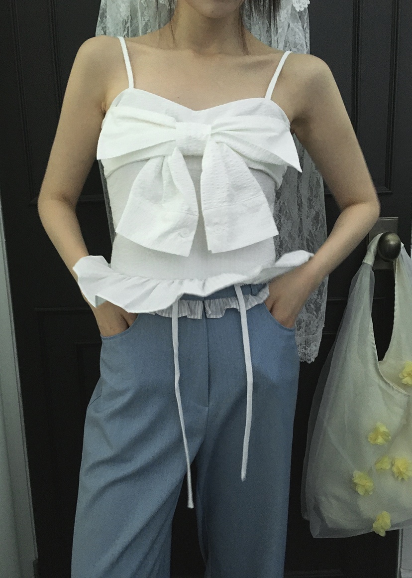 CLODE直郵韓國代購㊣女裝新款時尚25春夏熱賣休閑推薦吊帶背心CLODE吊帶/背心