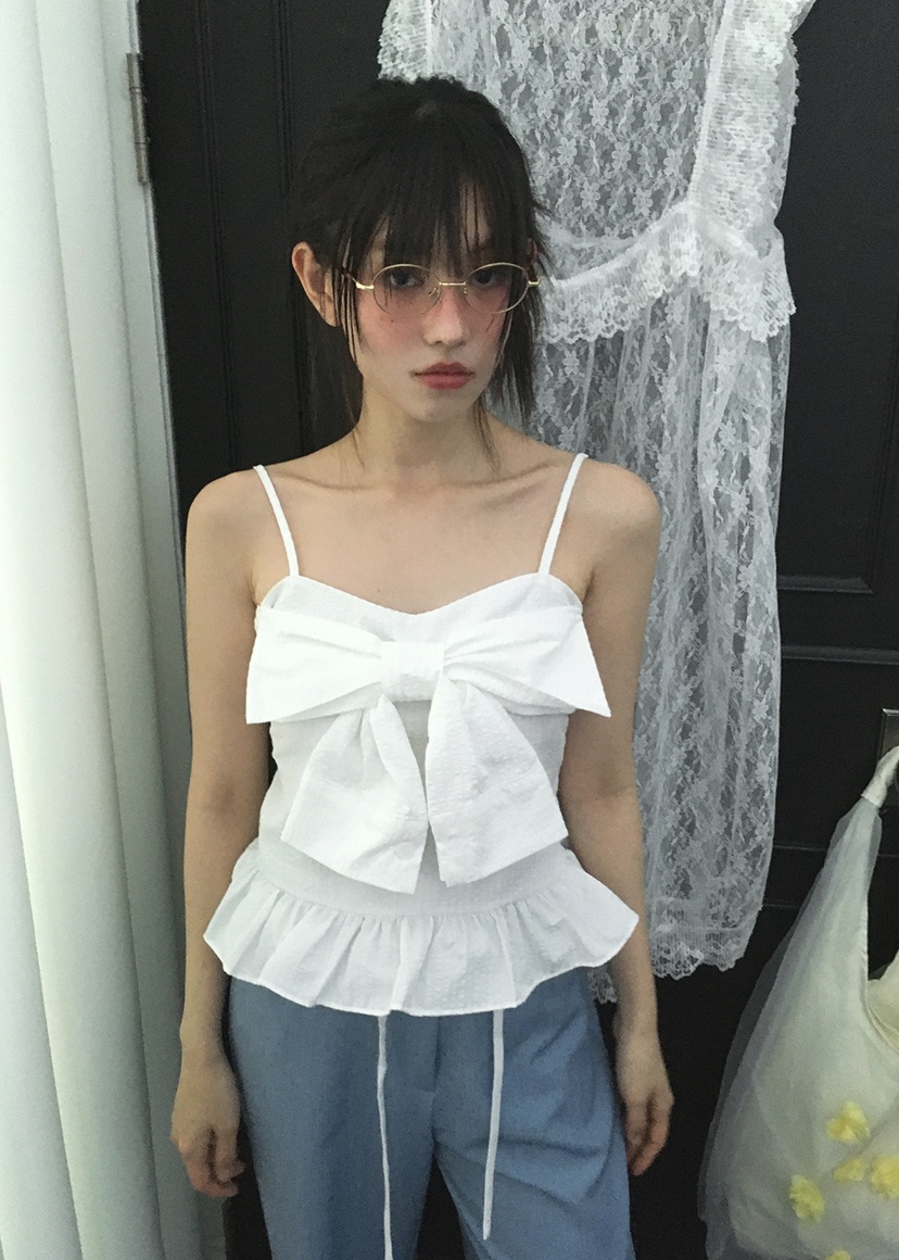 CLODE直郵韓國代購㊣女裝新款時尚25春夏熱賣休閑推薦吊帶背心CLODE吊帶/背心