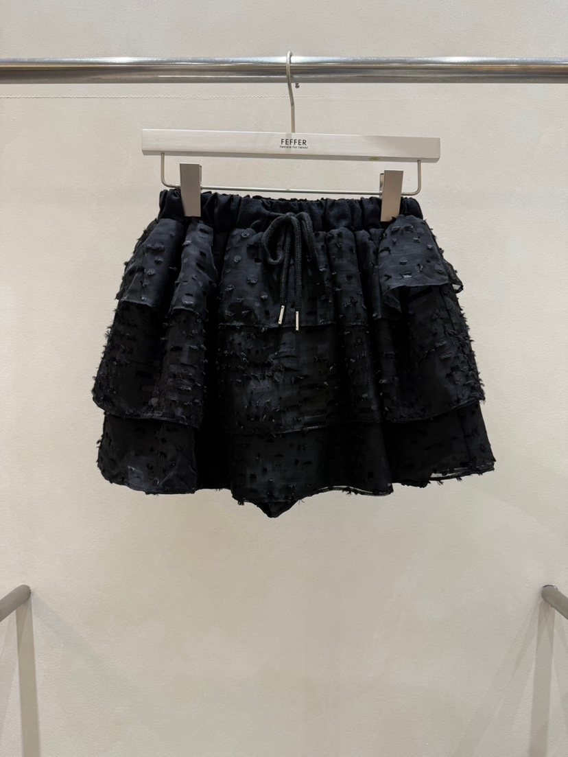 FEFFER韓國直郵㊣女裝新品25春夏時尚休閑推薦熱賣人氣裙褲FEFFER裙褲圖色2