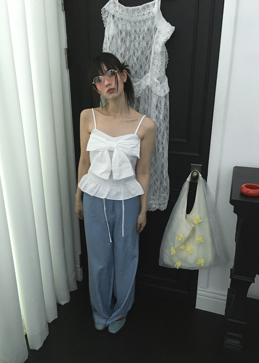 CLODE韓國直郵㊣女裝新品25春夏休閑熱賣時尚推薦人氣休閑褲SUGAR CASE休閑褲