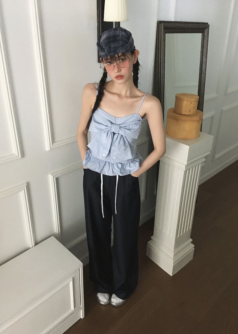 CLODE韓國直郵㊣女裝新品25春夏休閑熱賣時尚推薦人氣休閑褲SUGAR CASE休閑褲