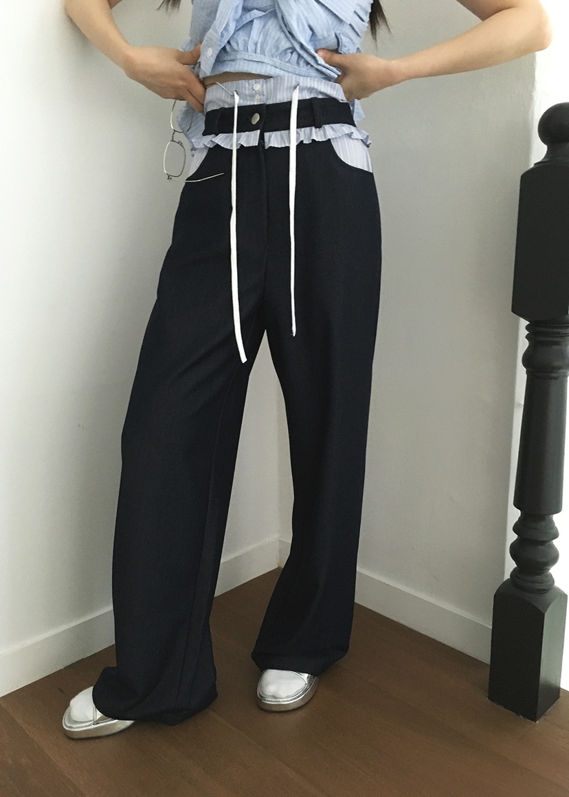 CLODE韓國直郵㊣女裝新品25春夏休閑熱賣時尚推薦人氣休閑褲SUGAR CASE休閑褲