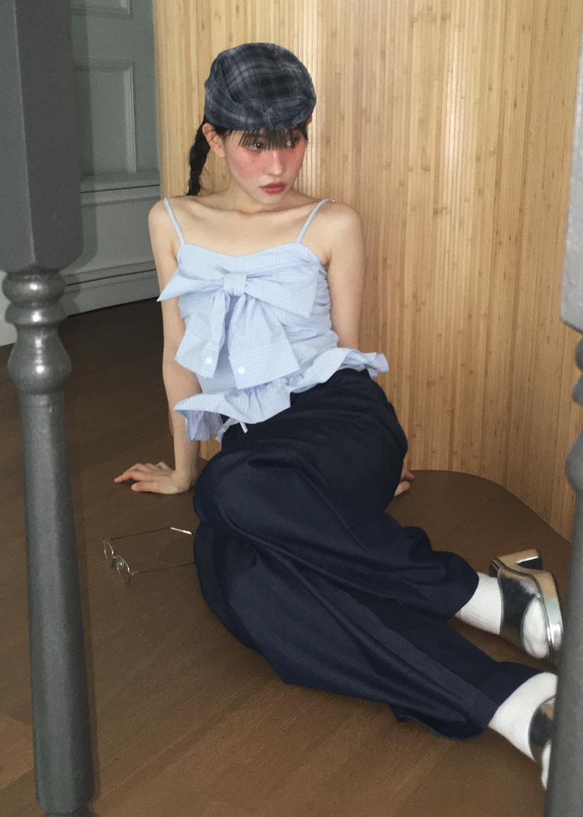 CLODE韓國直郵㊣女裝新品25春夏休閑熱賣時尚推薦人氣休閑褲SUGAR CASE休閑褲