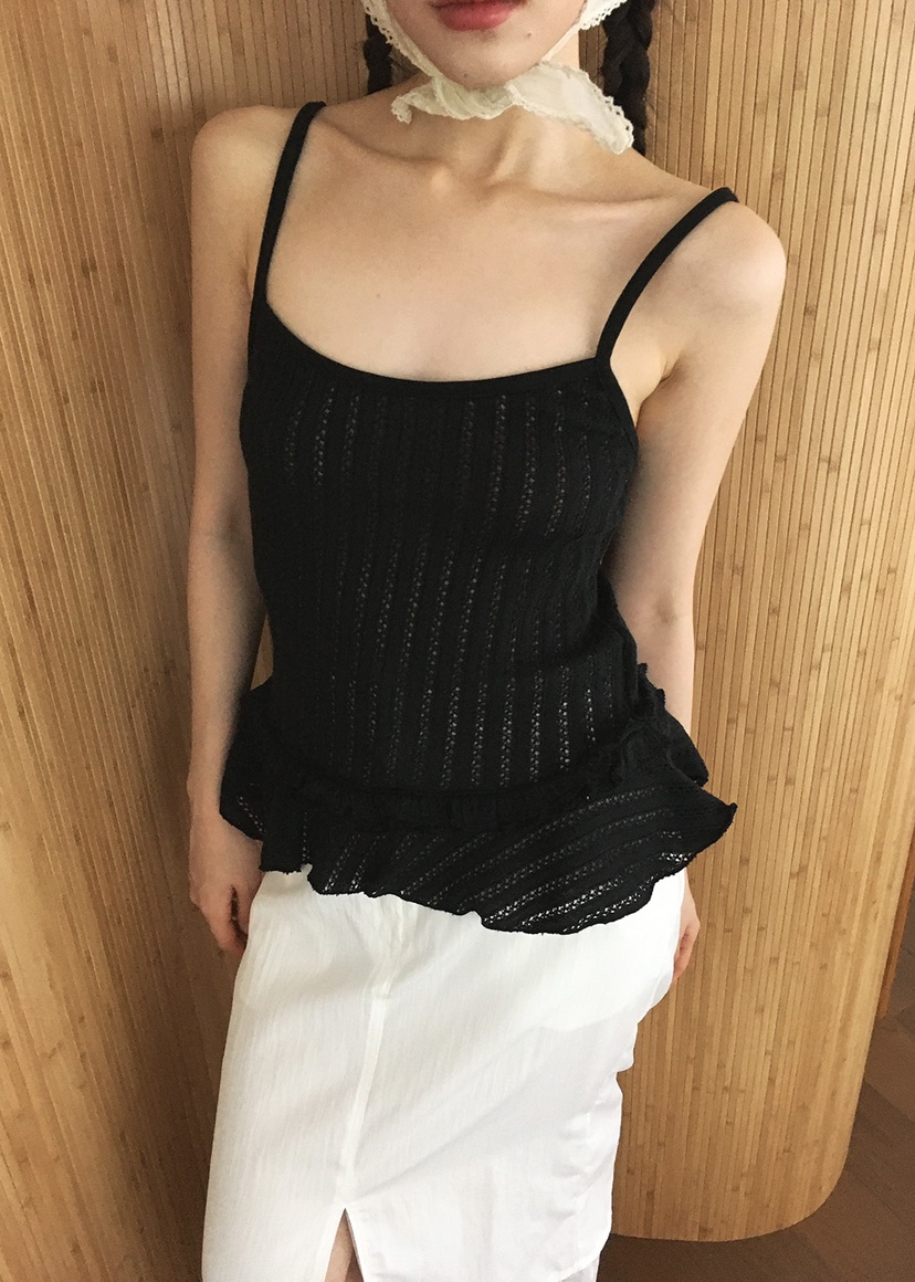 CLODE韓國直郵㊣東大門實拍女裝新品25春夏休閑熱賣吊帶背心CLODE吊帶/背心