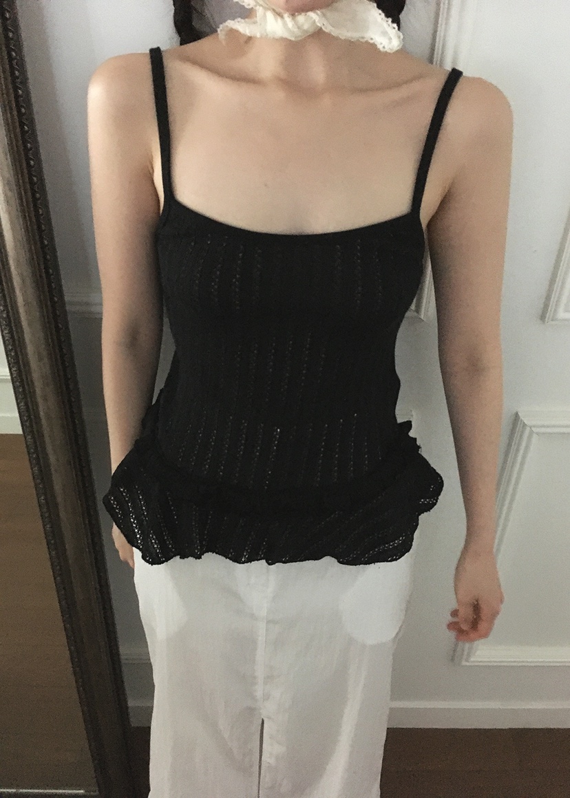 CLODE韓國直郵㊣東大門實拍女裝新品25春夏休閑熱賣吊帶背心CLODE吊帶/背心圖色3