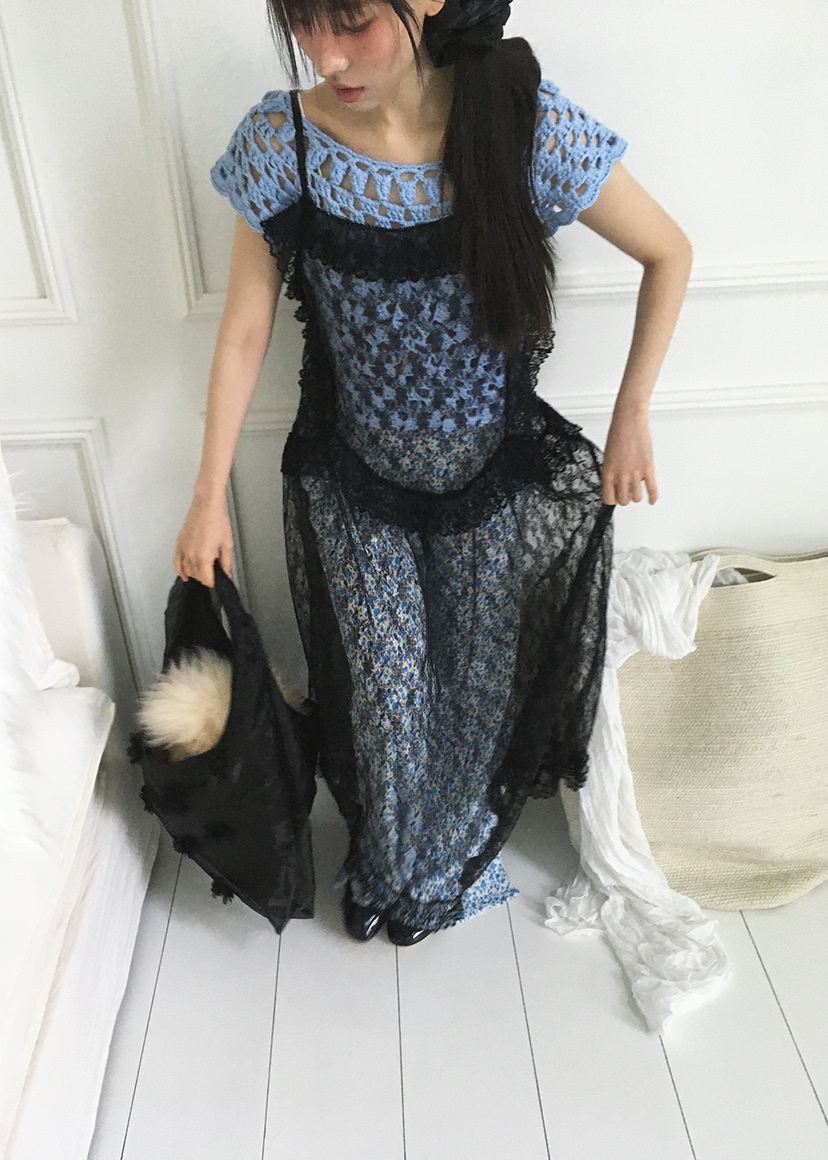 CLODE韓國直郵㊣東大門實拍女裝新品人氣熱賣時尚25春夏連衣裙CLODE連衣裙