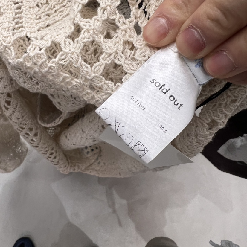 SOLD OUT直郵韓國代購㊣女裝新品人氣推薦時尚針織衫開衫緊身SOLD OUT針織衫