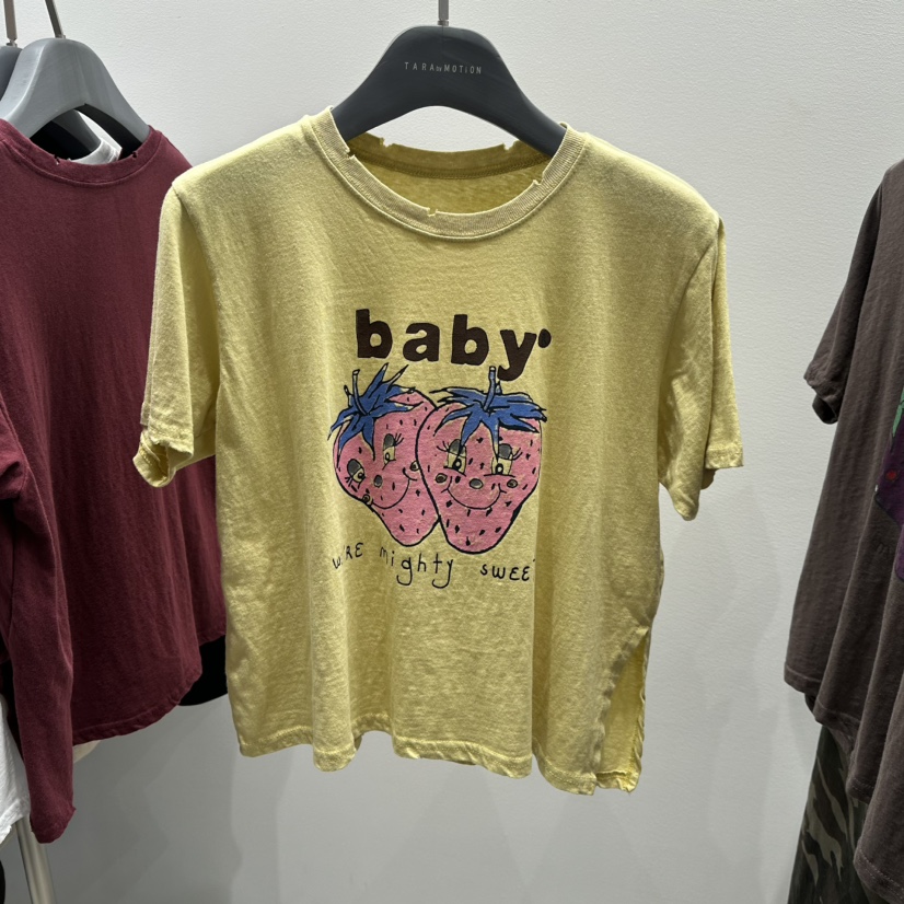 TARABY MOTION韓國直郵㊣東大門實拍女裝新款時尚25春夏T恤TARABY MOTIONT恤圖色3