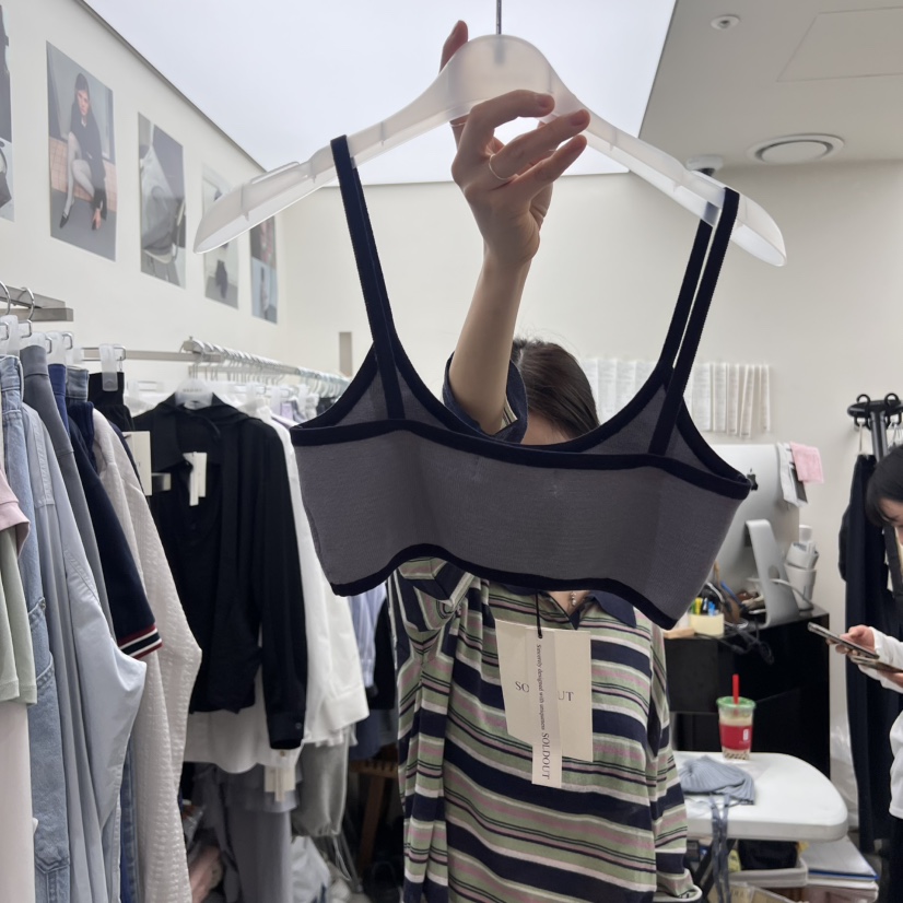 SOLD OUT韓國㊣直郵東大門代購女裝新品人氣推薦熱賣吊帶背心SOLD OUT吊帶/背心