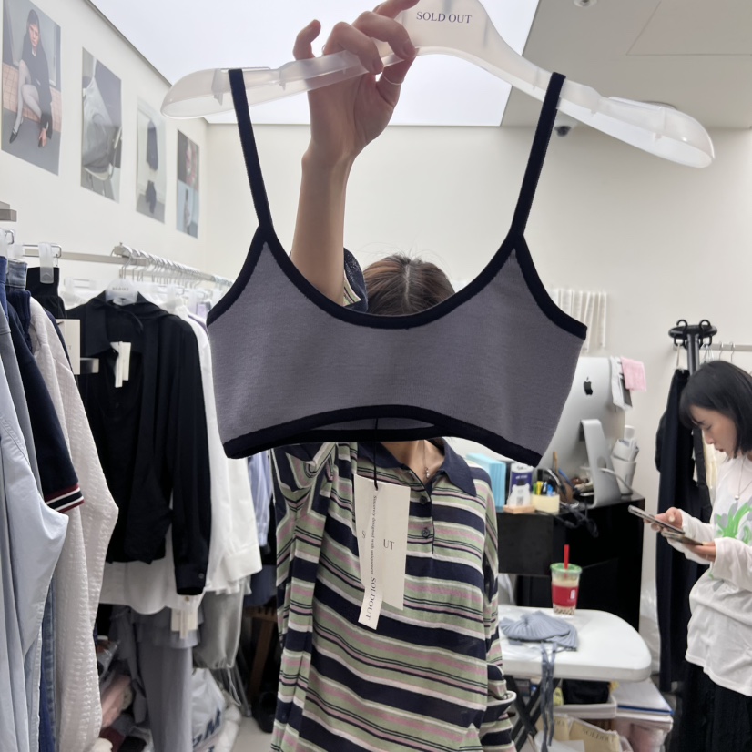 SOLD OUT韓國㊣直郵東大門代購女裝新品人氣推薦熱賣吊帶背心SOLD OUT吊帶/背心