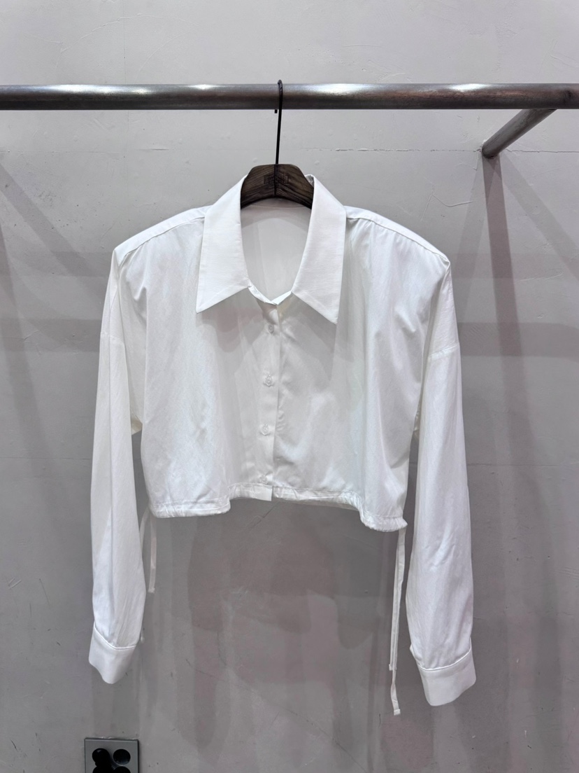 NOB直郵韓國代購㊣女裝新品時尚推薦熱賣休閑人氣襯衫蕾絲衫AMOEBA襯衫/蕾絲衫圖色1