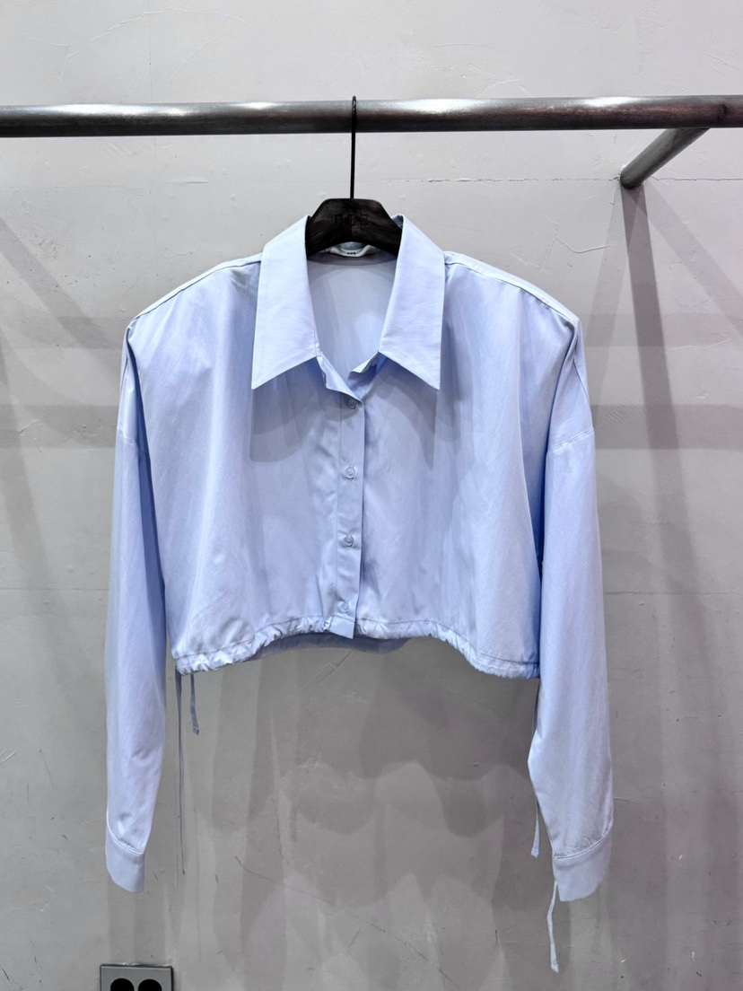 NOB直郵韓國代購㊣女裝新品時尚推薦熱賣休閑人氣襯衫蕾絲衫AMOEBA襯衫/蕾絲衫圖色3