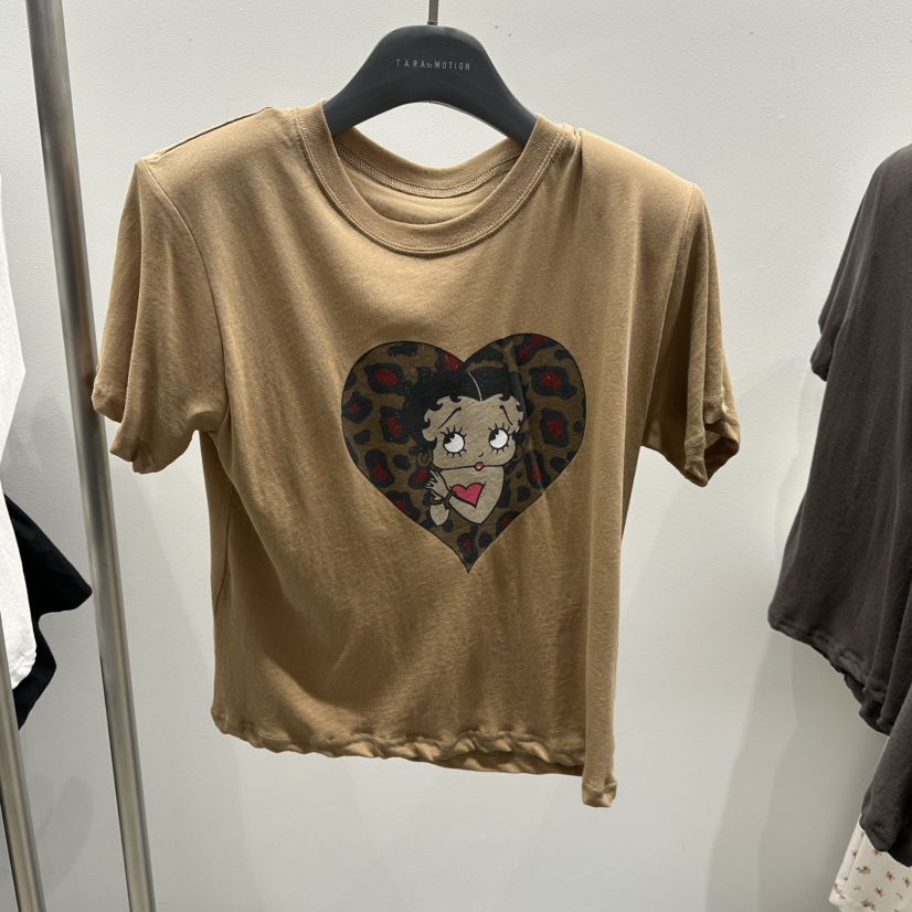 TARABY MOTION直郵韓國代購㊣女裝新款推薦人氣熱賣時尚T恤TARABY MOTIONT恤圖色3