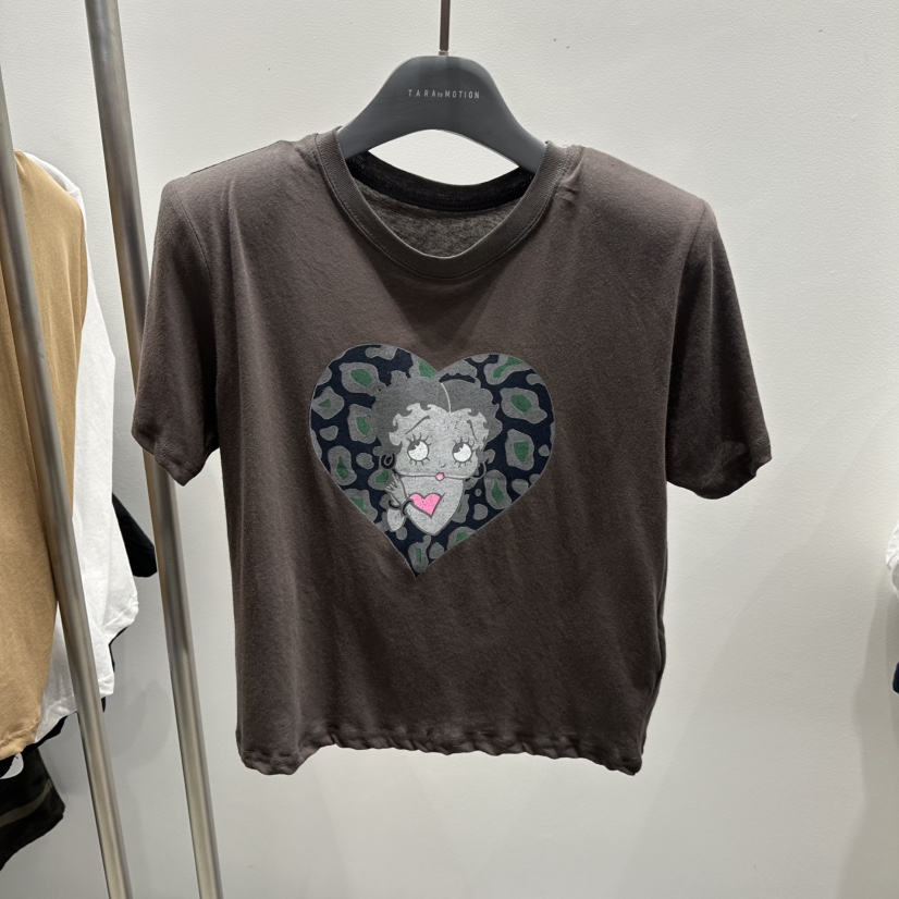 TARABY MOTION直郵韓國代購㊣女裝新款推薦人氣熱賣時尚T恤TARABY MOTIONT恤圖色4