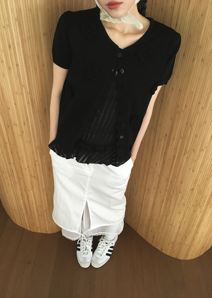 CLODE韓國㊣直郵東大門代購女裝新款時尚休閑25春夏針織衫開衫CLODE針織衫