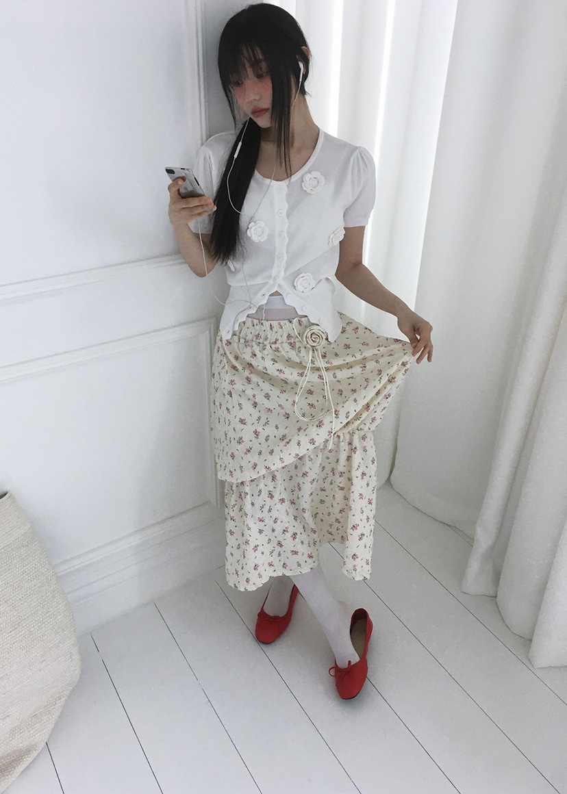 CLODE直郵韓國代購㊣女裝新款時尚熱賣休閑推薦25春夏人氣長裙SUGAR CASE長裙