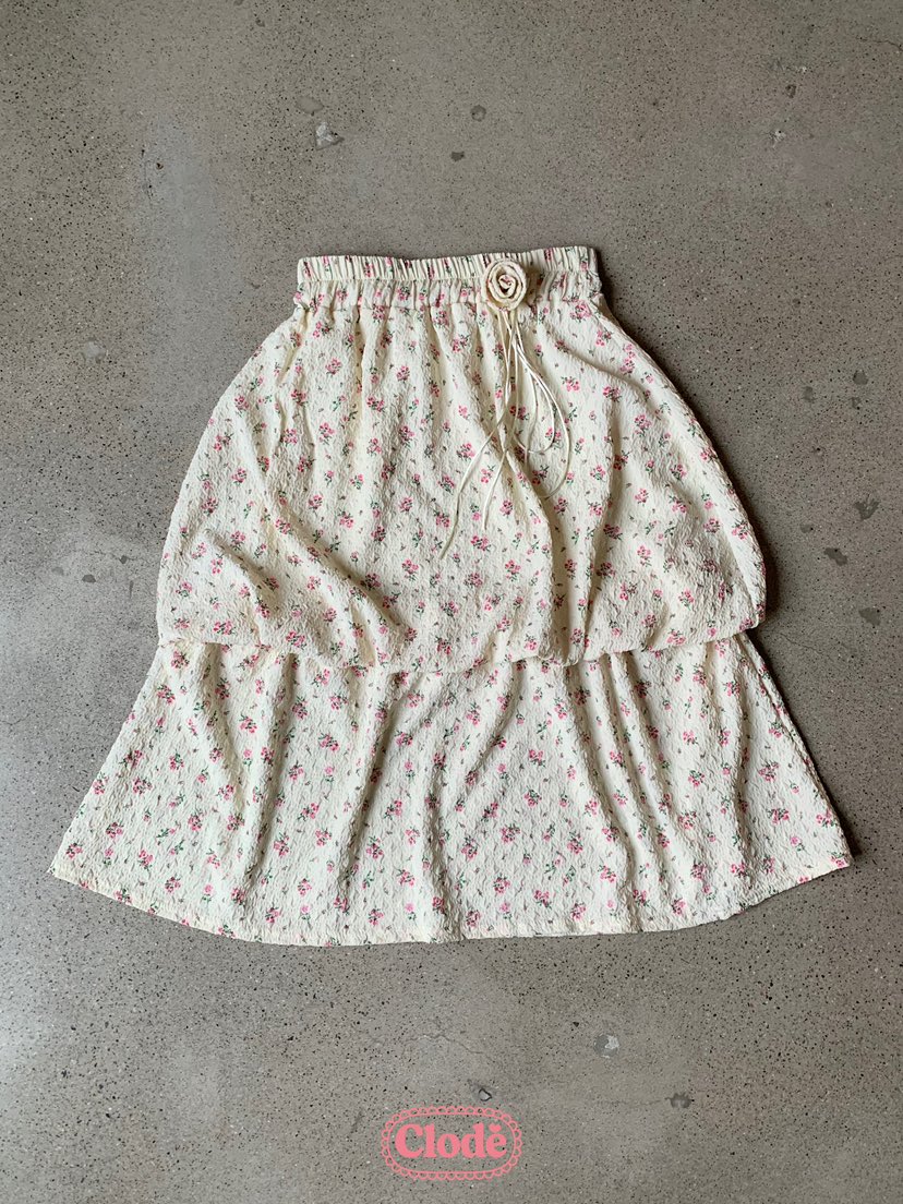 CLODE直郵韓國代購㊣女裝新款時尚熱賣休閑推薦25春夏人氣長裙SUGAR CASE長裙圖色1