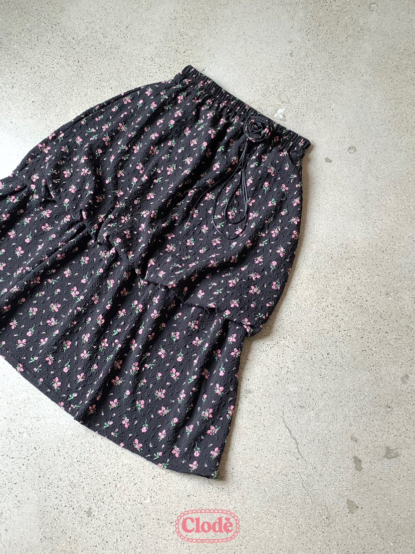 CLODE直郵韓國代購㊣女裝新款時尚熱賣休閑推薦25春夏人氣長裙SUGAR CASE長裙圖色2