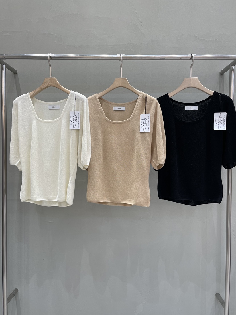 THE MUI韓國㊣直郵東大門代購女裝新品休閑熱賣人氣針織衫Mu:i-A針織衫