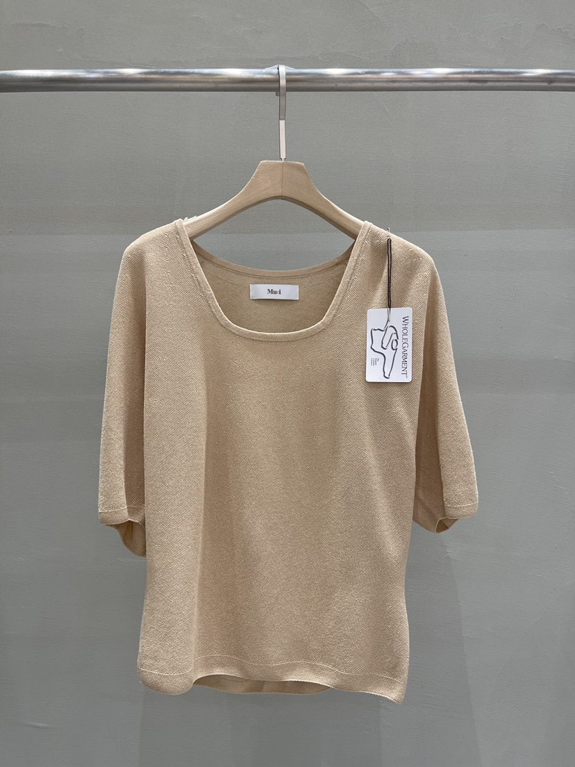 THE MUI韓國㊣直郵東大門代購女裝新品休閑熱賣人氣針織衫Mu:i-A針織衫圖色2