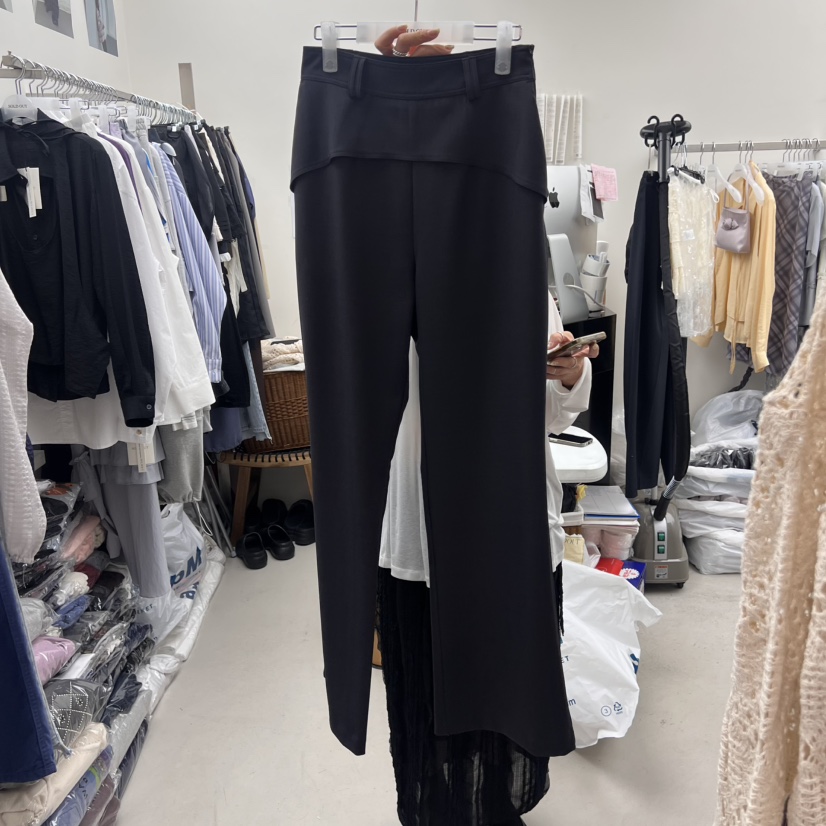 SOLD OUT韓國直郵㊣東大門實拍女裝新款25春夏休閑熱賣休閑褲SOLD OUT休閑褲圖色2