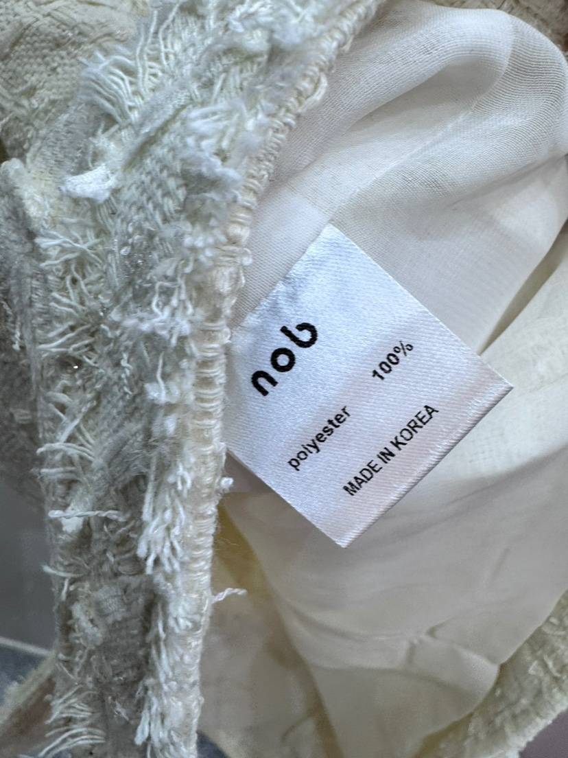 NOB韓國㊣直郵東大門代購女裝新品25春夏時尚熱賣人氣休閑夾克NOB夾克