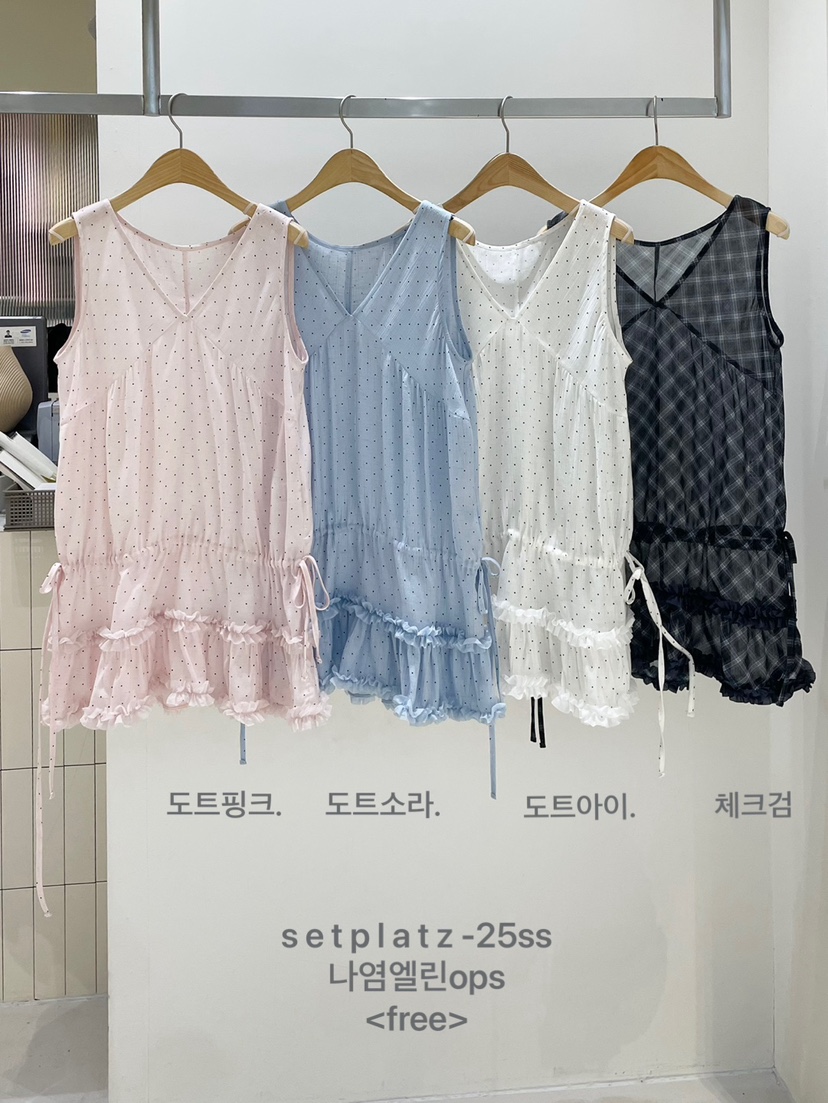 SETPLATZ直郵韓國代購㊣女裝新款時尚人氣25春夏推薦連衣裙PLATZCLASSIC連衣裙