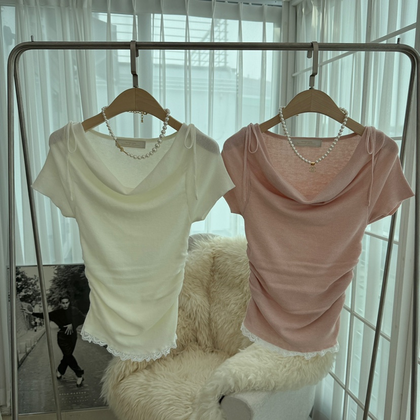 VICTORIA QUEEN直郵韓國代購㊣女裝新品熱賣休閑T恤不含配飾VICTORIA QUEENT恤