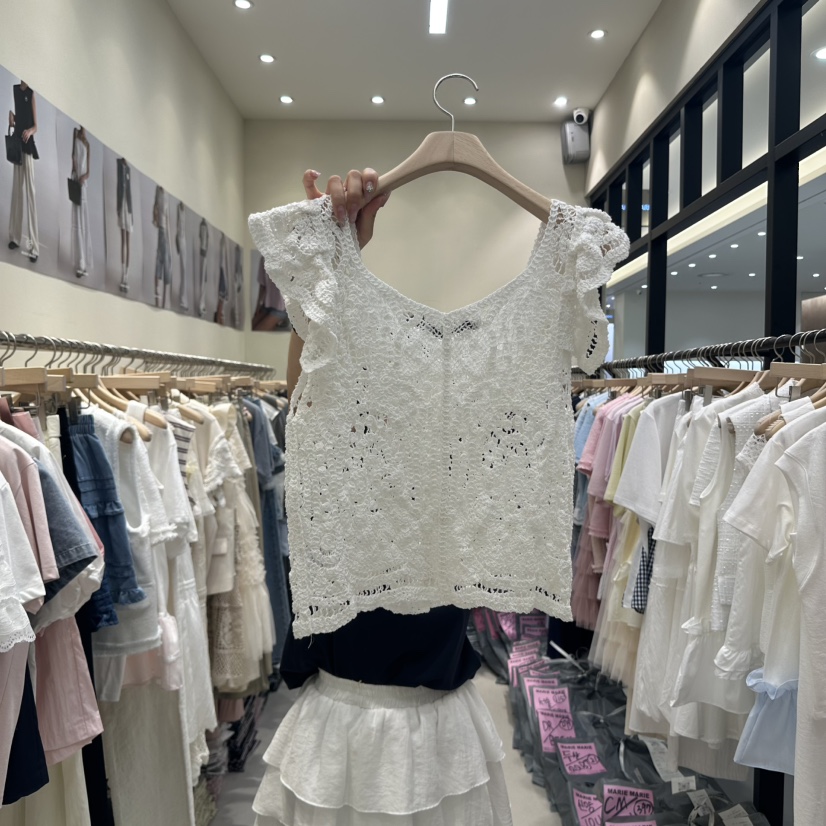 MARIE MARIE韓國㊣直郵東大門代購女裝新品25春夏吊帶背心MARIE MARIE吊帶/背心