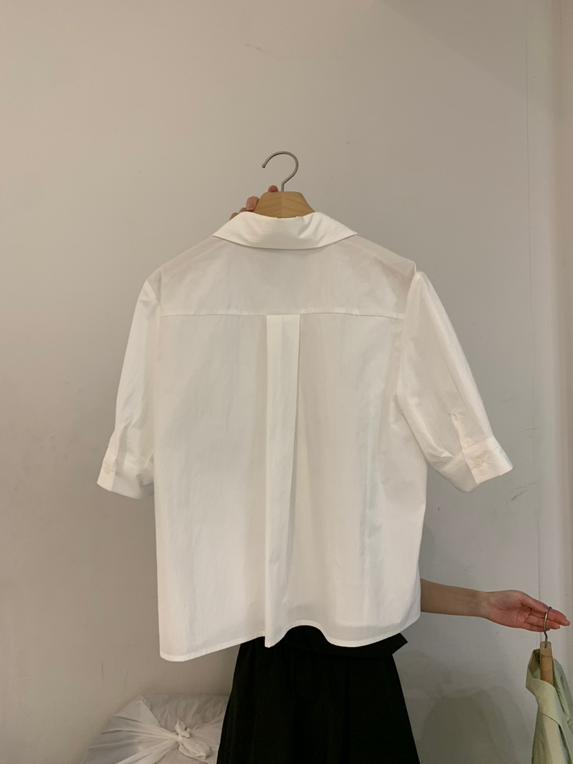 GAMDONG韓國直郵㊣女裝新品時尚25春夏熱賣休閑人氣襯衫蕾絲衫GAMDONG襯衫/蕾絲衫
