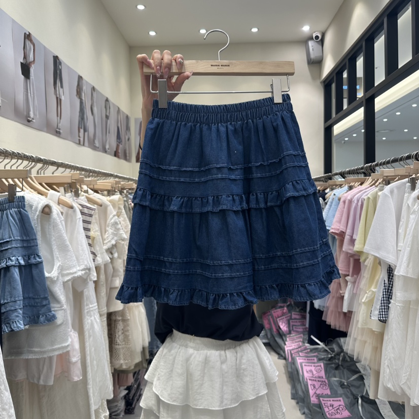 MARIE MARIE韓國直郵㊣女裝新品人氣時尚休閑熱賣25春夏短裙MARIE MARIE短裙圖色2