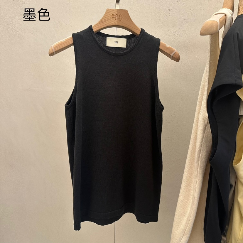 EGG韓國㊣直郵東大門代購女裝新款25春夏人氣熱賣推薦吊帶背心EGG-訂貨周期長吊帶/背心圖色2