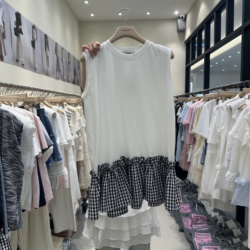 MARIE MARIE韓國直郵㊣東大門實拍女裝新品時尚25春夏吊帶背心MARIE MARIE吊帶/背心