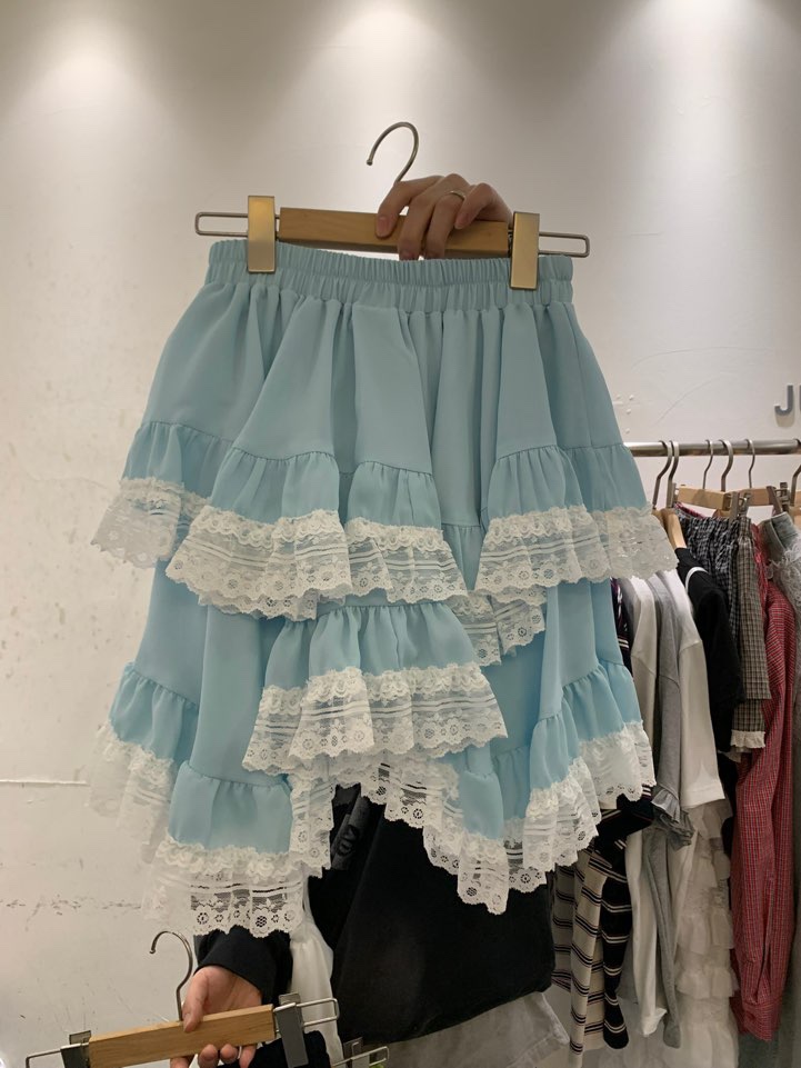 JUPITER韓國㊣直郵東大門代購女裝新品人氣休閑半身裙中短裙JUPITER半身裙/中短裙圖色4