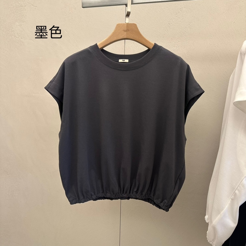 EGG韓國直郵㊣女裝新款休閑人氣熱賣時尚25春夏推薦T恤EGG-訂貨周期長T恤圖色2