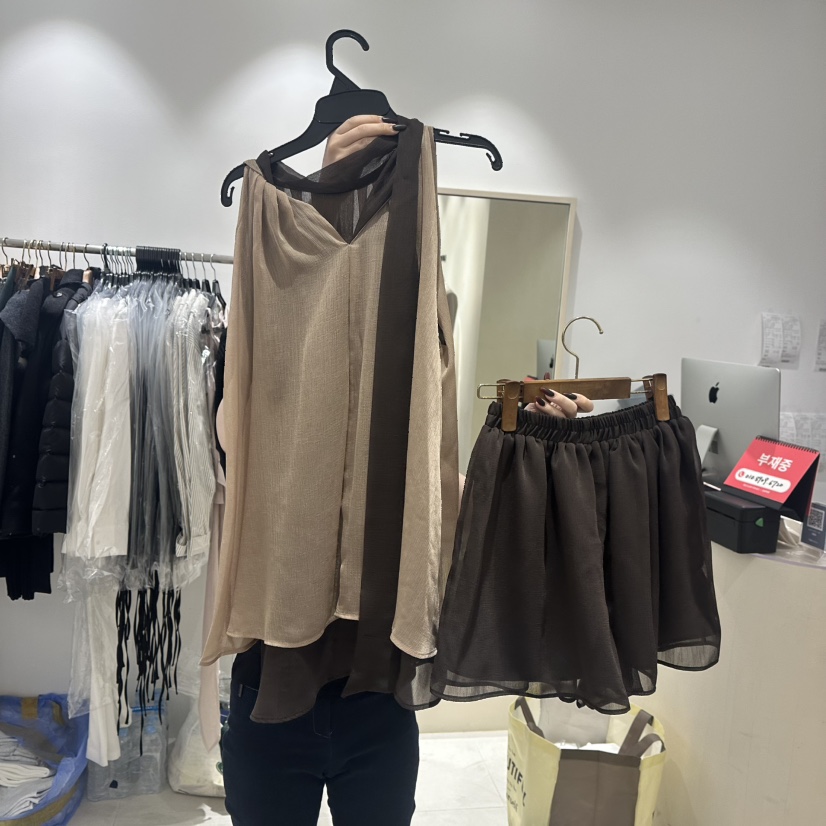 LAFFINE-P韓國㊣直郵東大門代購女裝新品25春夏熱賣人氣套裝LAFFINE-P套裝
