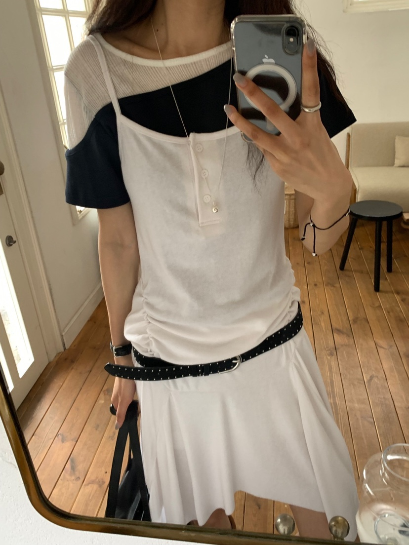 MORE THAN-P韓國㊣直郵東大門代購女裝新品人氣休閑連衣裙MORE THAN連衣裙