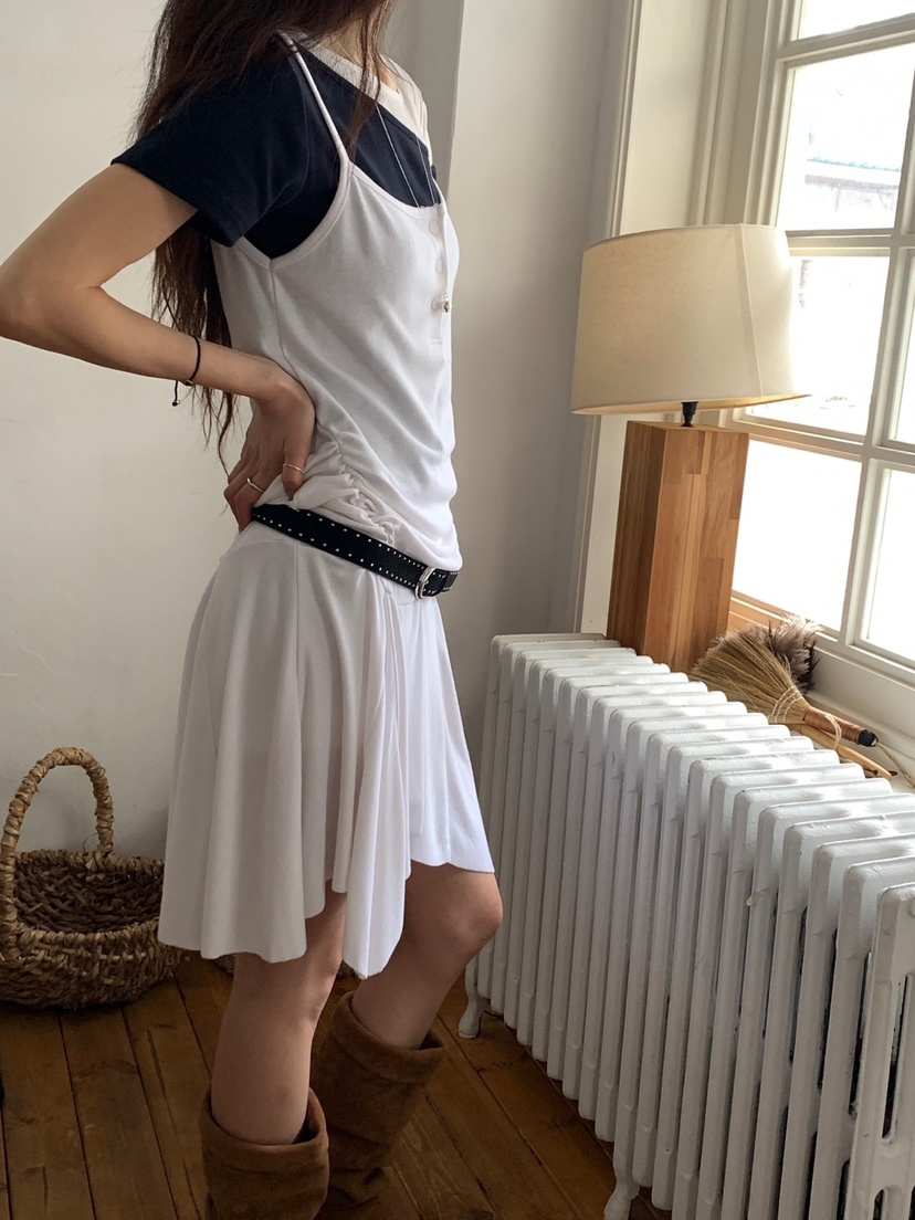 MORE THAN-P韓國㊣直郵東大門代購女裝新品人氣休閑連衣裙MORE THAN連衣裙