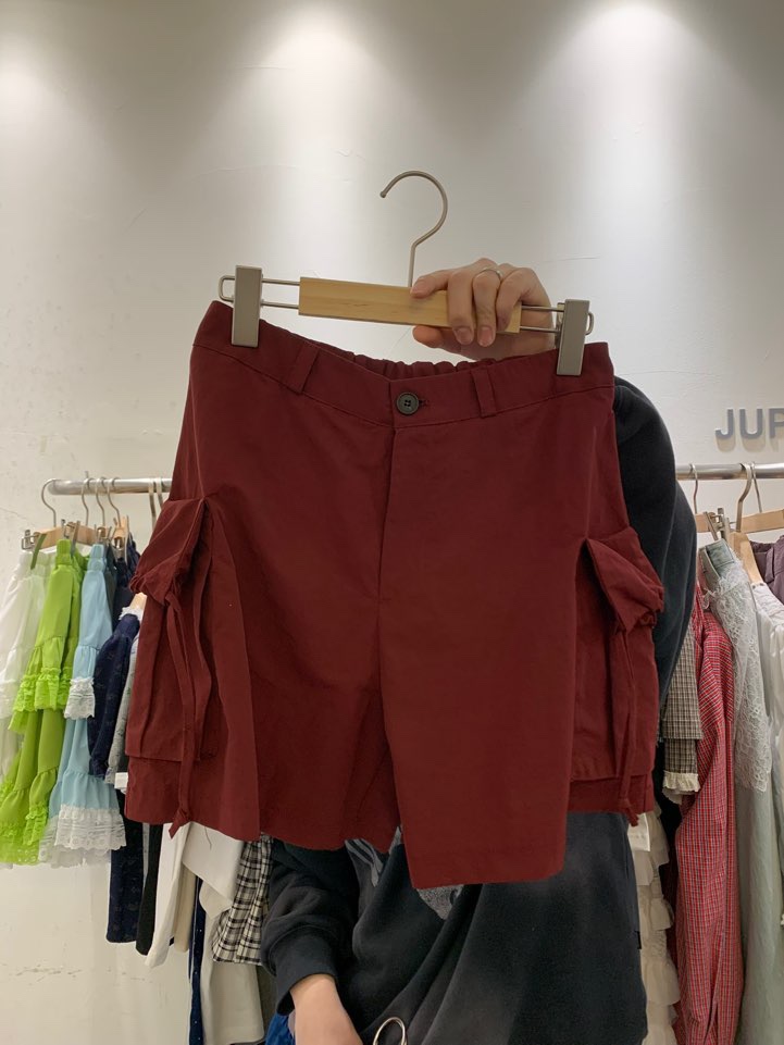 JUPITER韓國㊣直郵東大門代購女裝新款熱賣休閑人氣短褲口袋JUPITER短褲