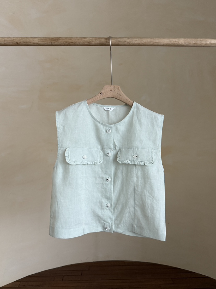 DDAY韓國㊣直郵東大門代購女裝新品25春夏休閑熱賣推薦馬甲DDAY馬甲