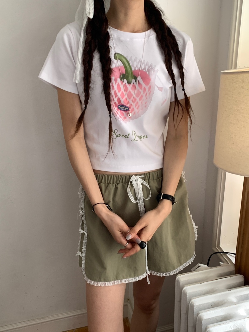 MORE THAN-P韓國直郵㊣女裝新品25春夏推薦休閑人氣熱賣T恤MORE THANT恤