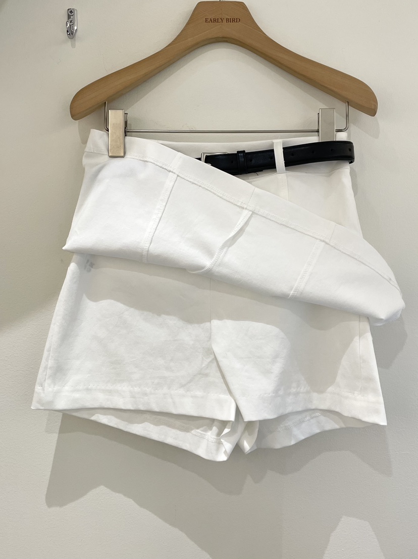 OBSESS韓國㊣直郵東大門代購女裝新品時尚休閑人氣裙褲含腰帶OBSESS/EARLY BIRD裙褲